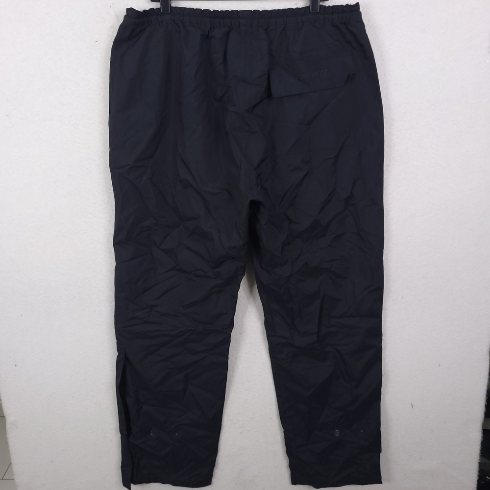 FootJoy DryJoys Rain Pants Mens XL Black Golf Waterproof Windproof Active